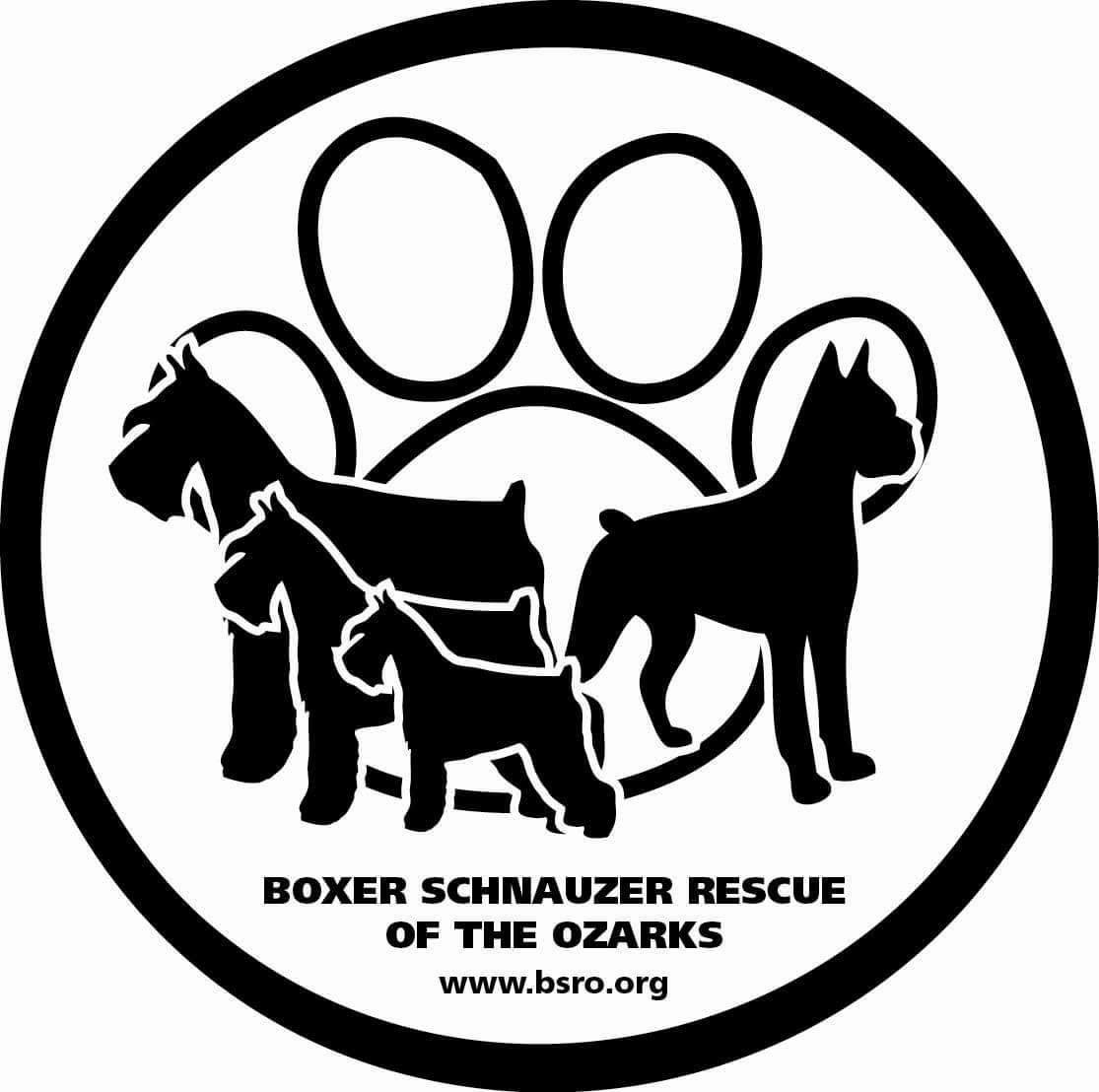 Boxer Schnauzer Rescue of the Ozarks logo